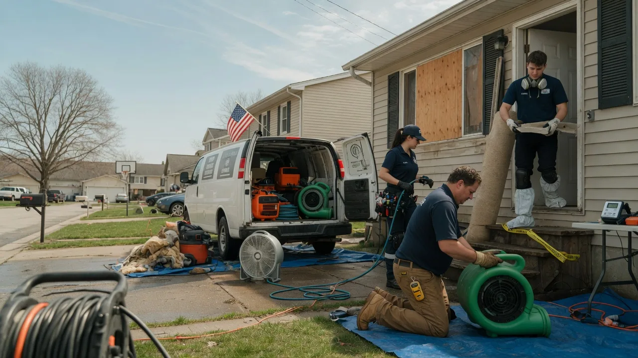 Water Damage Restoration in Decker, IN near me